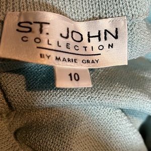 St. John collection by Marie Grey blue good condition size 10
